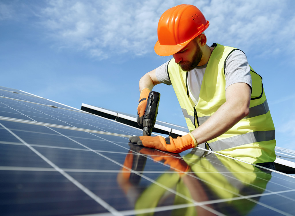 Paneles solares de Silicio monocristalino